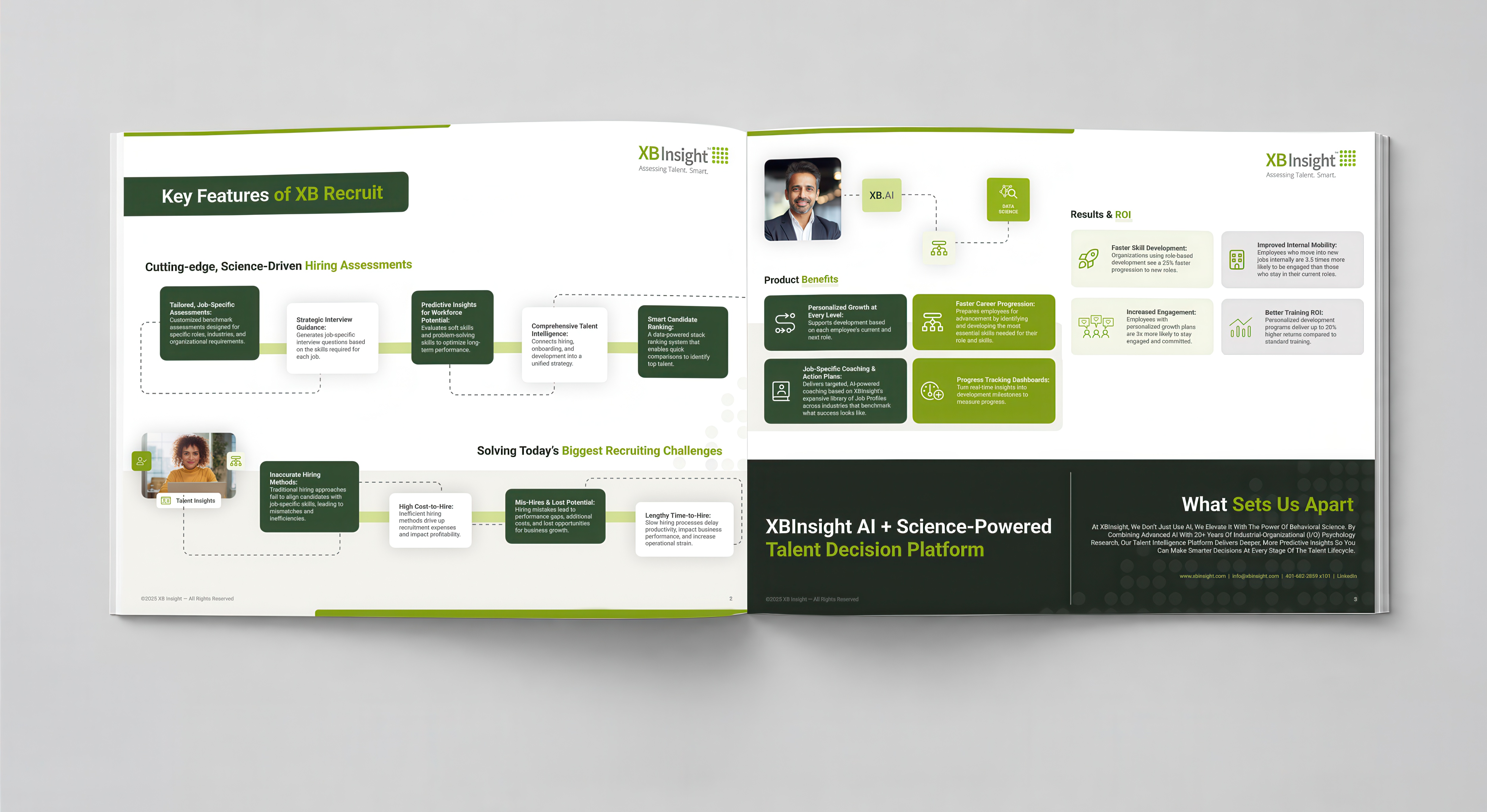 XB Insight brochure layout