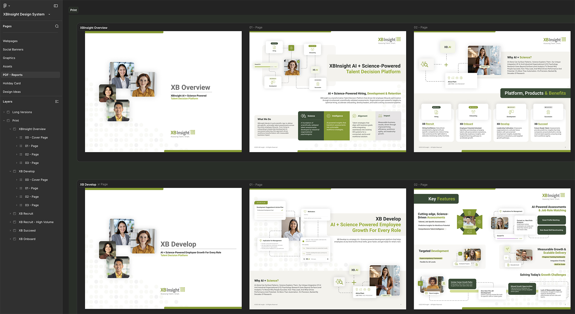 XBInsight design layouts